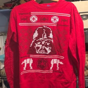 Star Wars Christmas sweatshirt size medium
